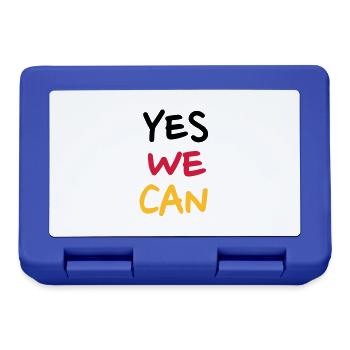 Yes we can - Lunchbox - royal blue - Front