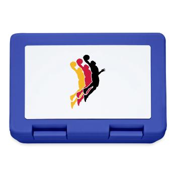 basketball - Brotdose - Royalblau - Vorne