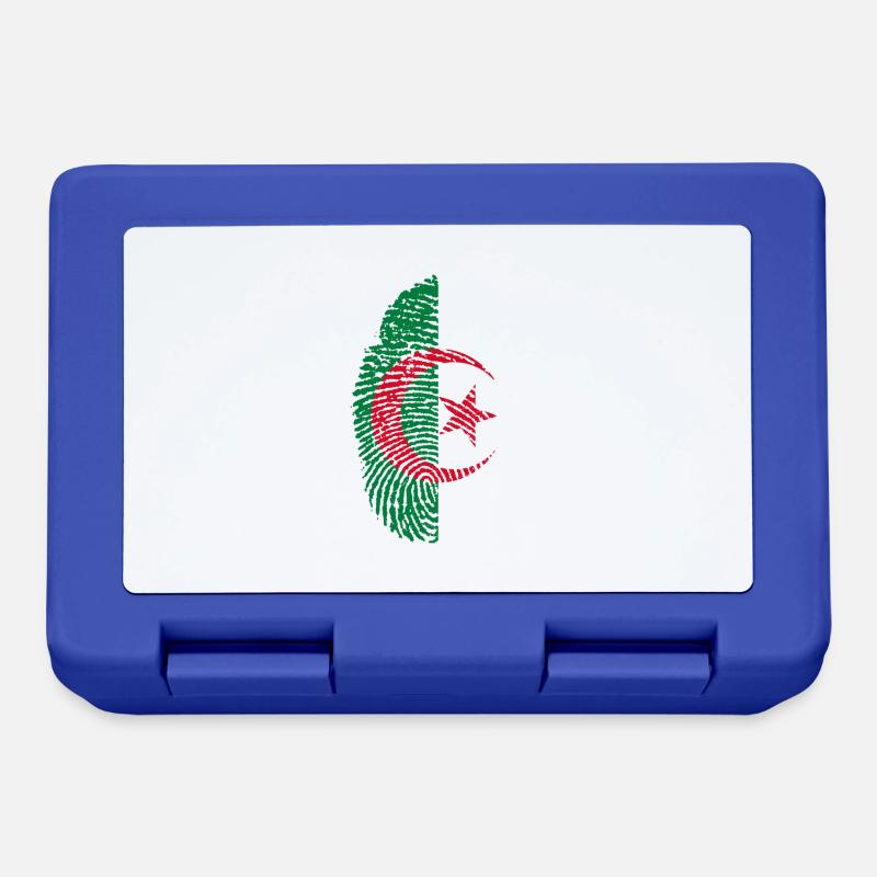 Algérie - Boîte à goûter - bleu royal