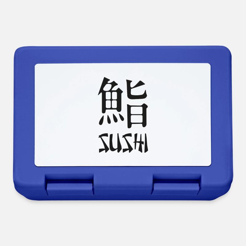 Sushi - Brotdose - Royalblau