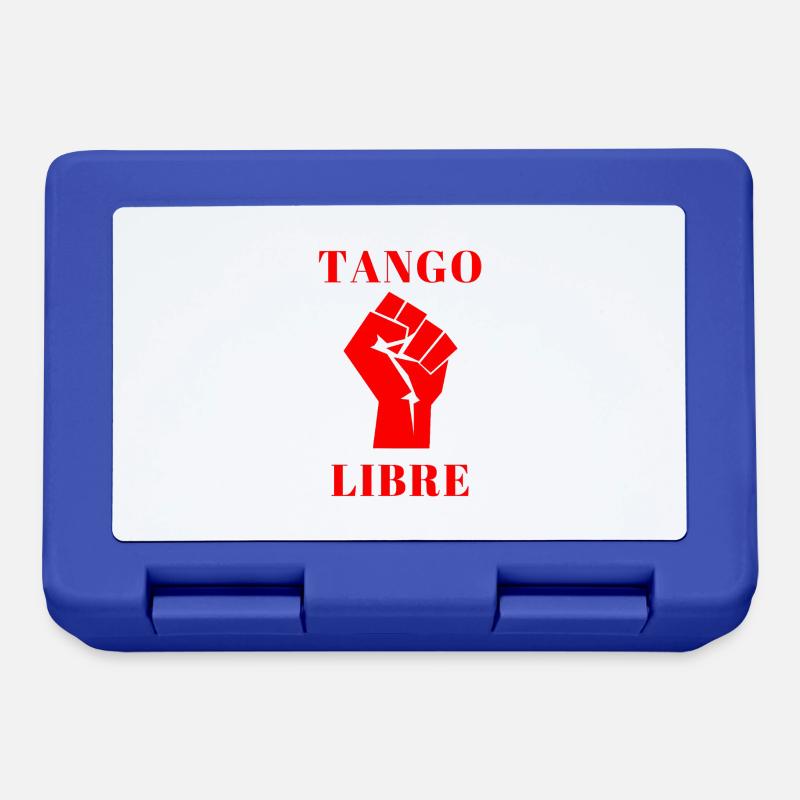 Tango Libre in Red - Lunchbox - royal blue