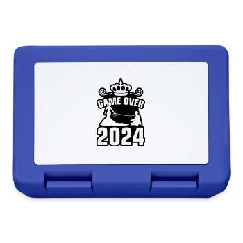 Game Over 2024 Hochzeit - Brotdose - Royalblau - Vorne