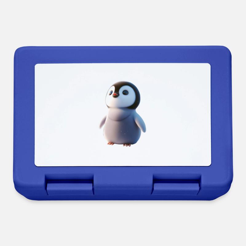 Penguin - Lunchbox - royal blue