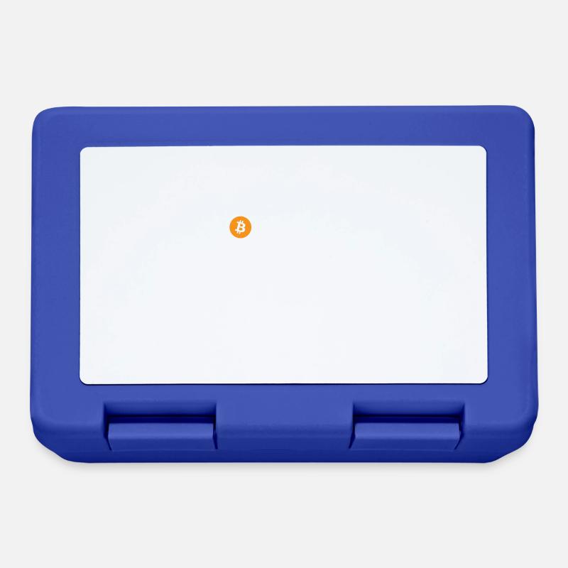 Bitcoin BTC Coin Crypto Trader #bitcoin avenir - Boîte à goûter - bleu royal
