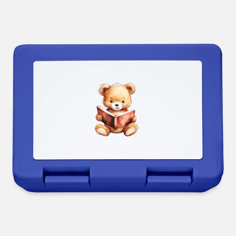 Bear class Bear - Lunchbox - royal blue