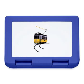 Electrico de Lisboa - Brotdose - Royalblau - Vorne