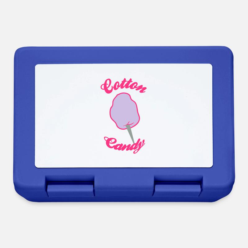 cotton candy - Lunchbox - royal blue