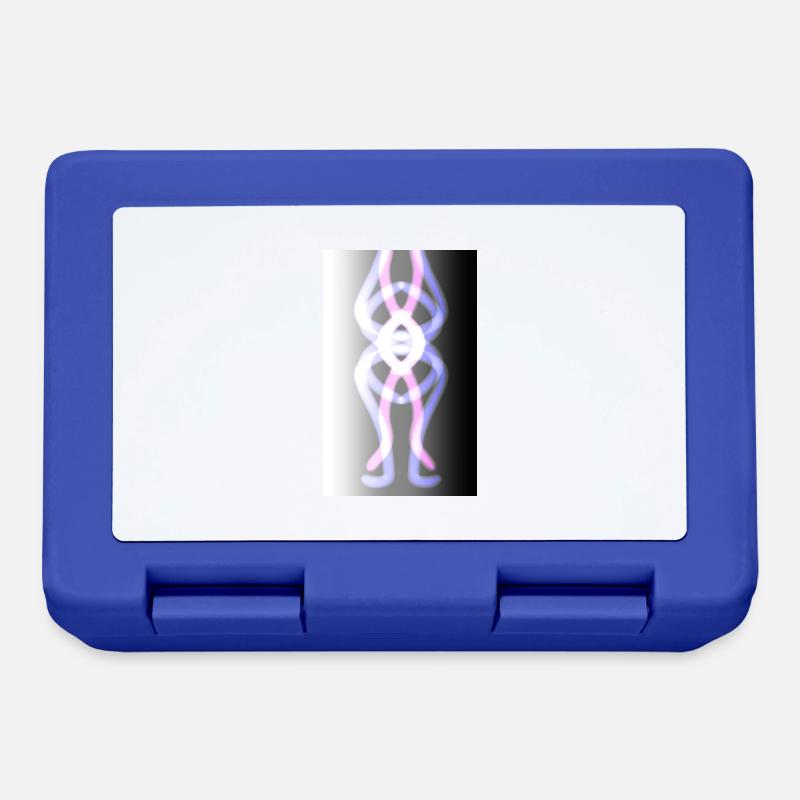 Figure, Fantasy, Pattern - Lunchbox - royal blue
