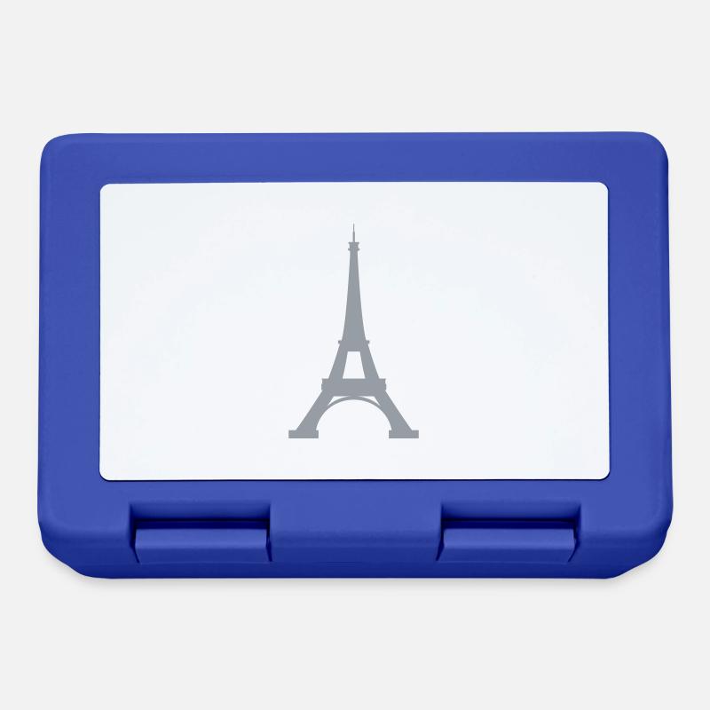 Tour Eiffel - Boîte à goûter - bleu royal