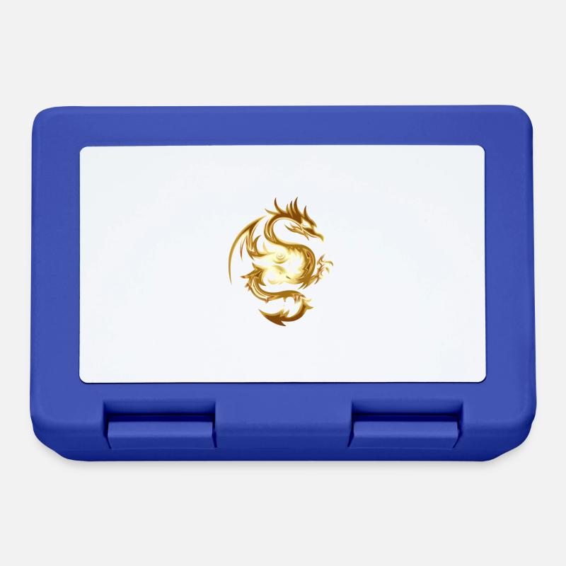 Golden Dragon - Boîte à goûter - bleu royal