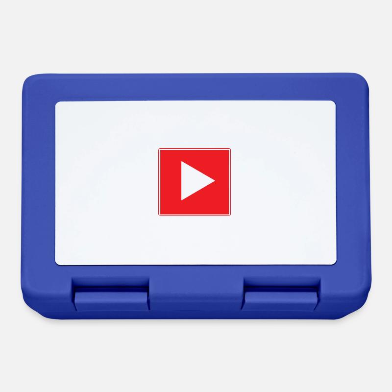 Youtuber - Boîte à goûter - bleu royal