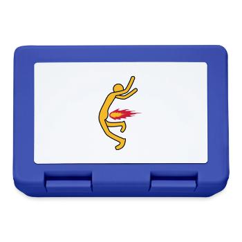 Fire Fart - Lunchbox - royal blue - Front