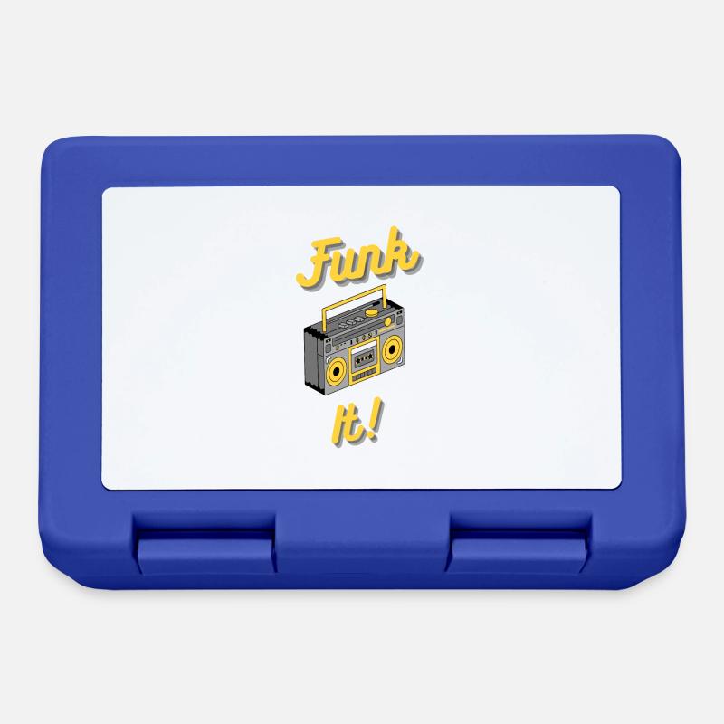 Funk It - Brotdose - Royalblau