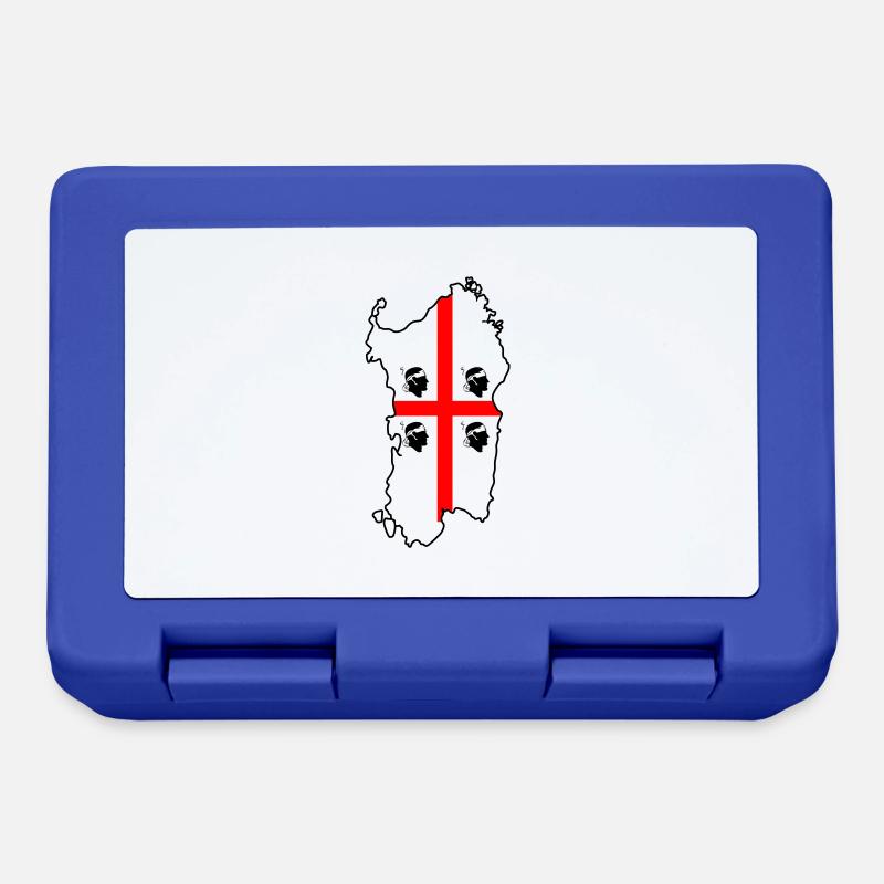 Sardinien - Brotdose - Royalblau