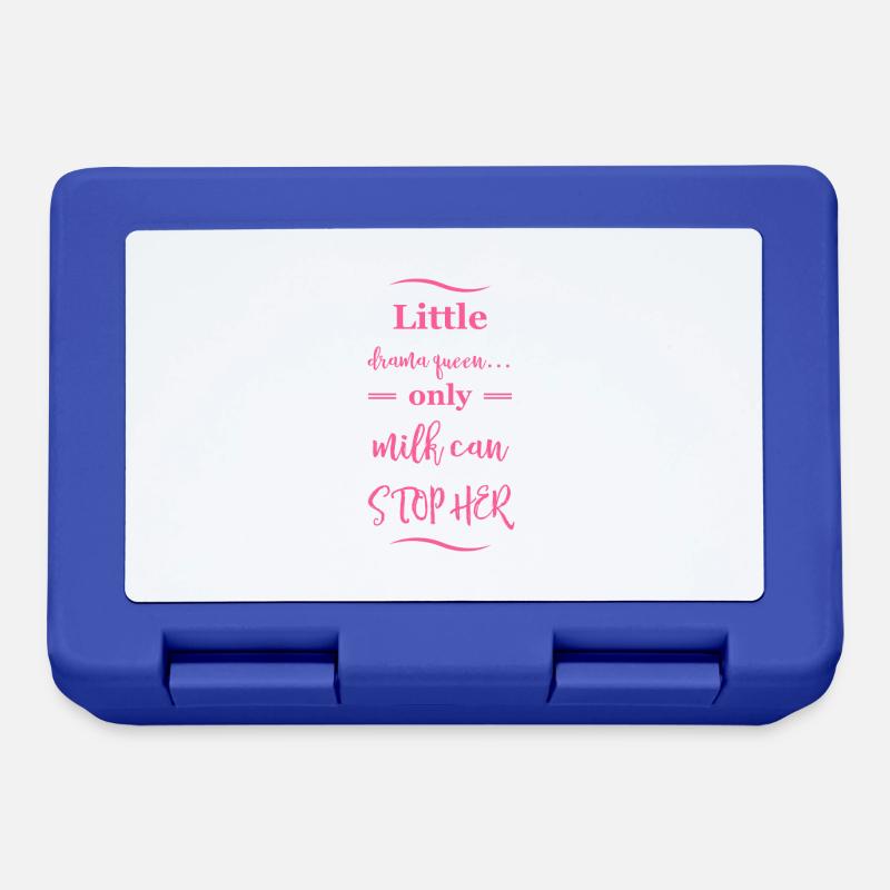 Citations de bébé Drama Queen - Boîte à goûter - bleu royal
