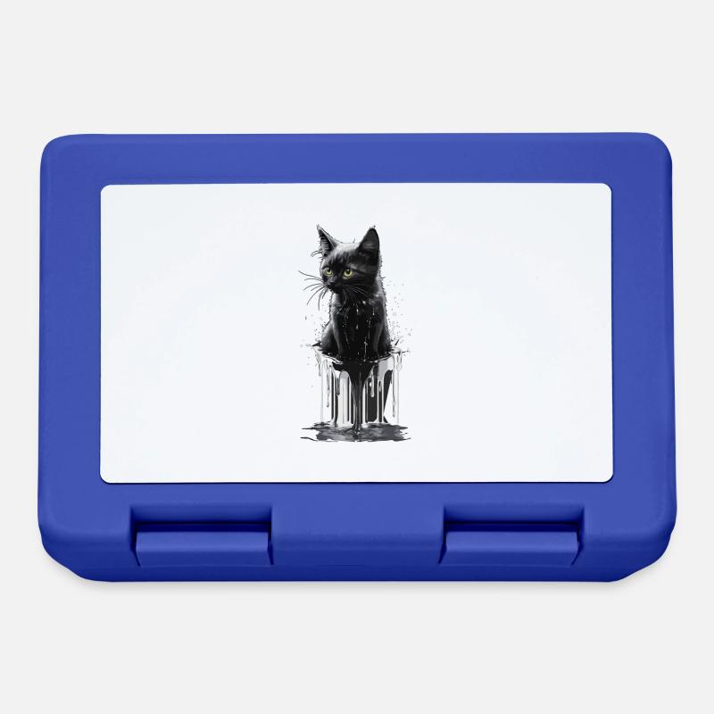 Cat Silver - Brotdose - Royalblau