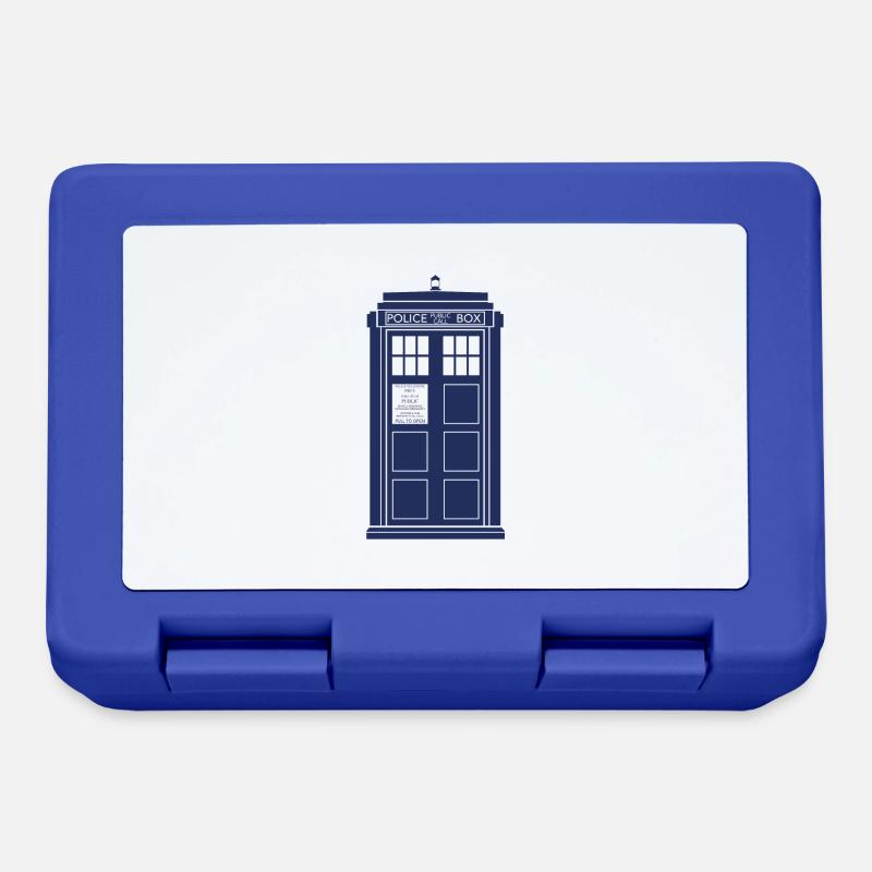Tardis - Boîte à goûter - bleu royal