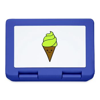 Icecream Smile - Brotdose - Royalblau - Vorne