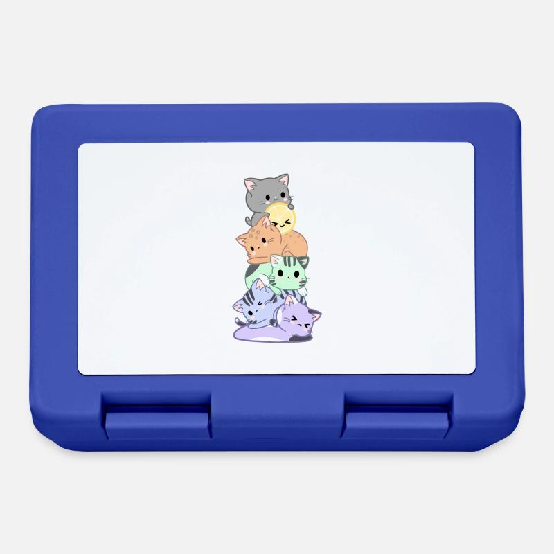 Rainbow Cat Bunch - Boîte à goûter - bleu royal