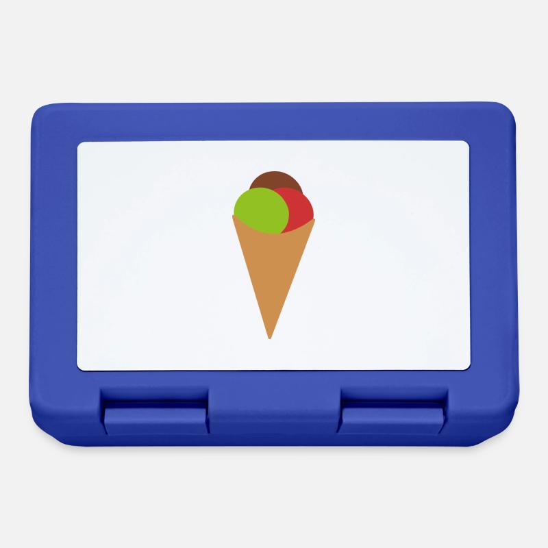 Eis - Brotdose - Royalblau