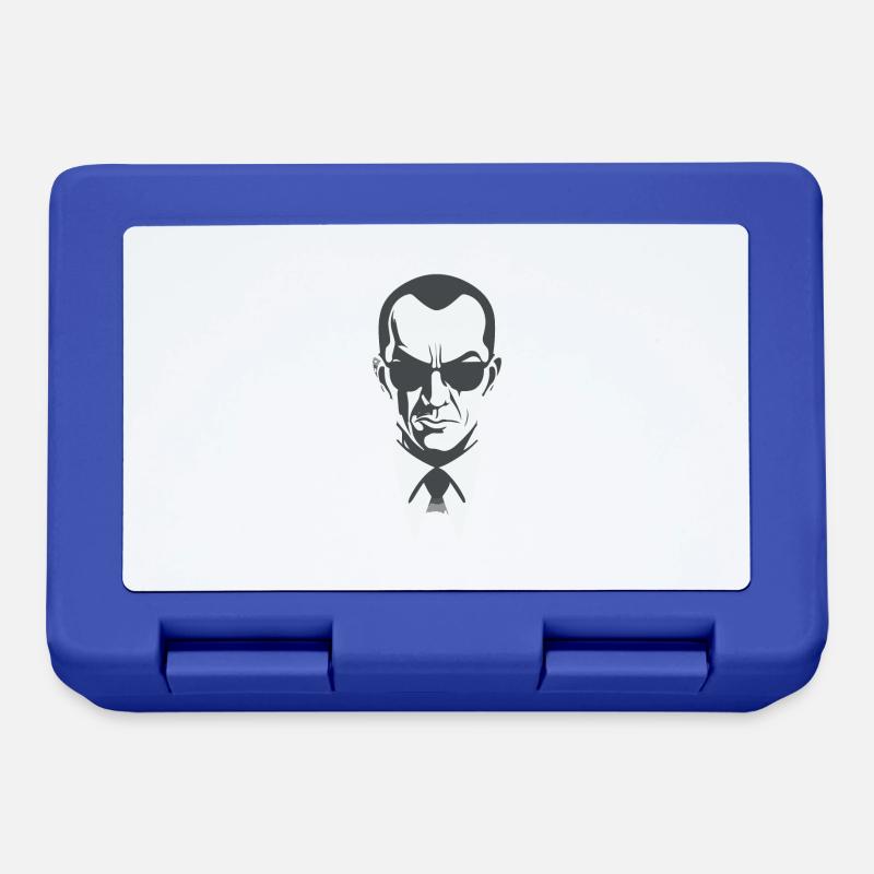 Agent Smith - Boîte à goûter - bleu royal