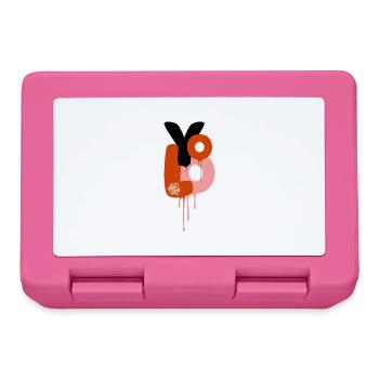 Yolo you only live once - Graffiti Styles - Lunchbox - pink - Front
