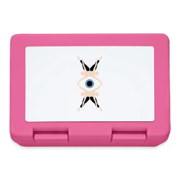 Auge - Brotdose - Pink - Vorne