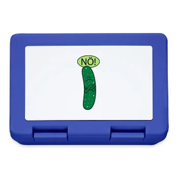 Saure Gurke (b) - Brotdose - Royalblau - Vorne