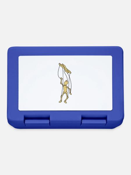 Marionette Puppet - Brotdose - Royalblau