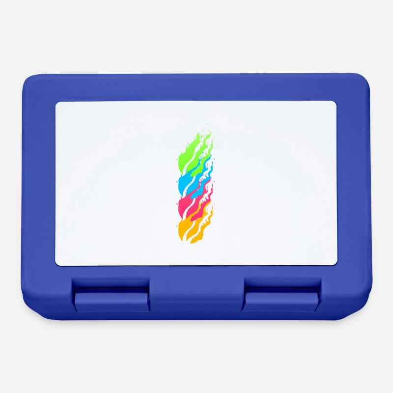 Fire neon - Lunchbox - royal blue