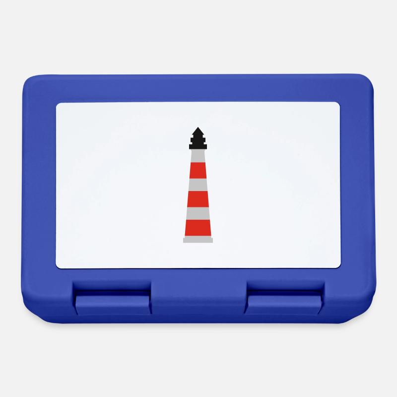 Leuchtturm - Brotdose - Royalblau