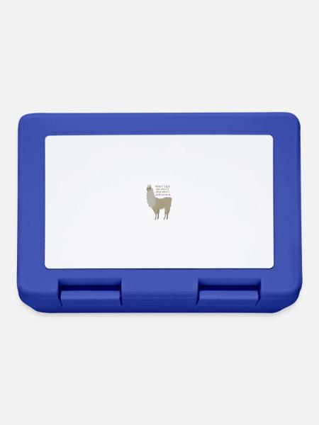 Wildtiere - Brotdose - Royalblau