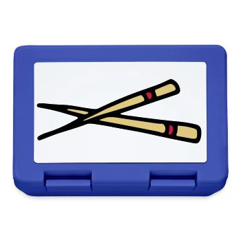 Chopsticks chopsticks baguettes - Lunchbox - royal blue - Front