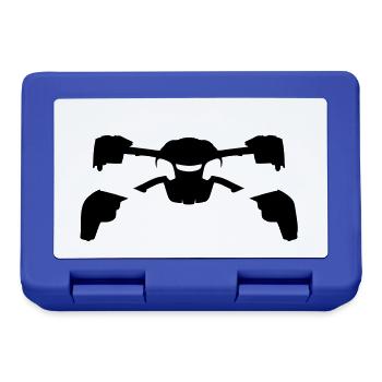 Drone - Lunchbox - royal blue - Front