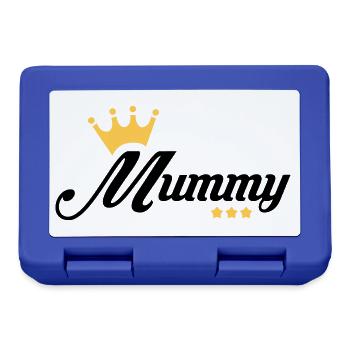 Mum / Mom / Baby / Mummy / Mother's day / Birth - Lunchbox - royal blue - Front