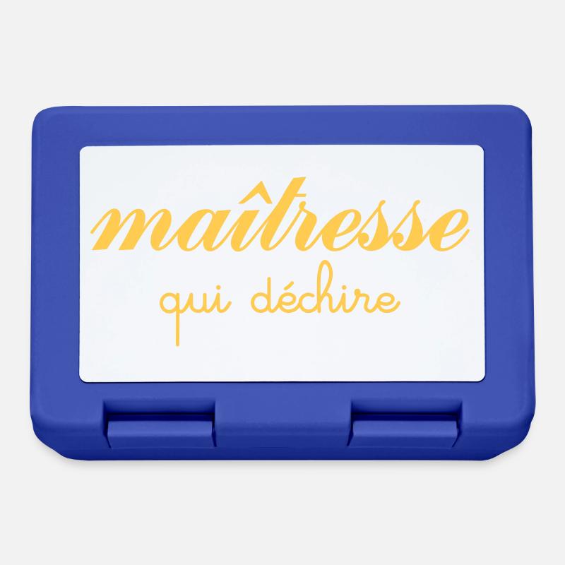 Maîtresse Qui Déchire - Boîte à goûter - bleu royal