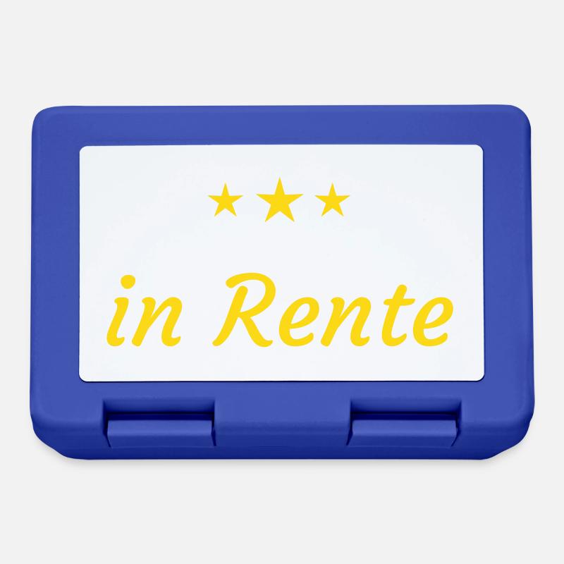 Informatiker Rente - Brotdose - Royalblau