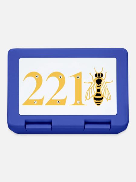 sherlock_221bee - Brotdose - Royalblau