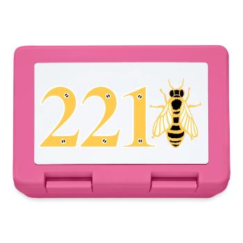 sherlock_221bee - Lunchbox - pink - Front