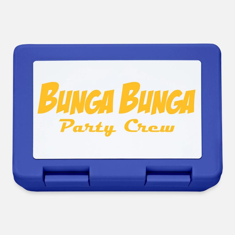 BungaBunga Party Crew - Brotdose - Royalblau