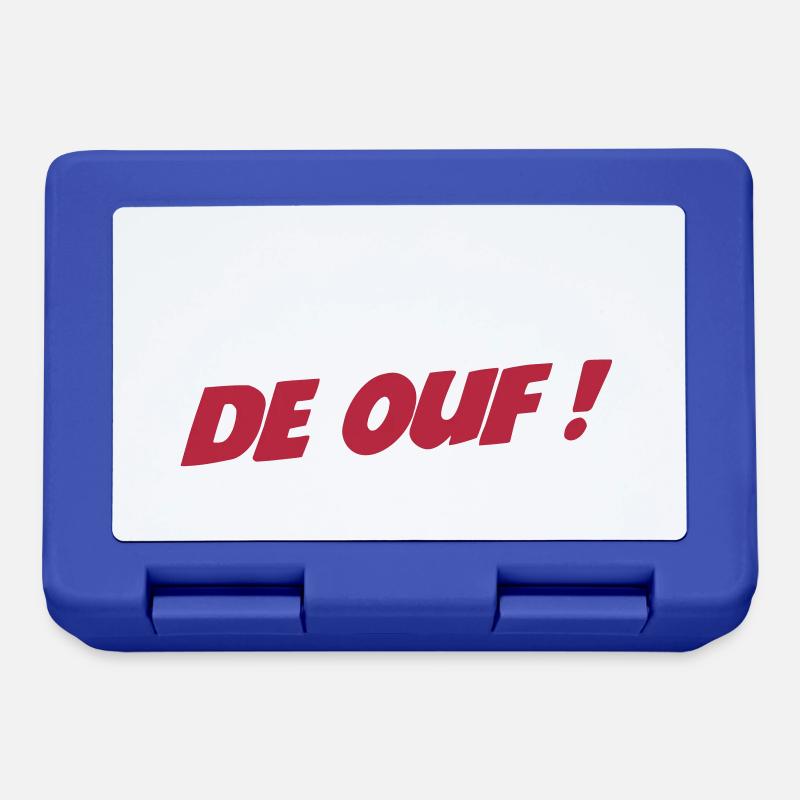 Marraine de ouf ! - Boîte à goûter - bleu royal