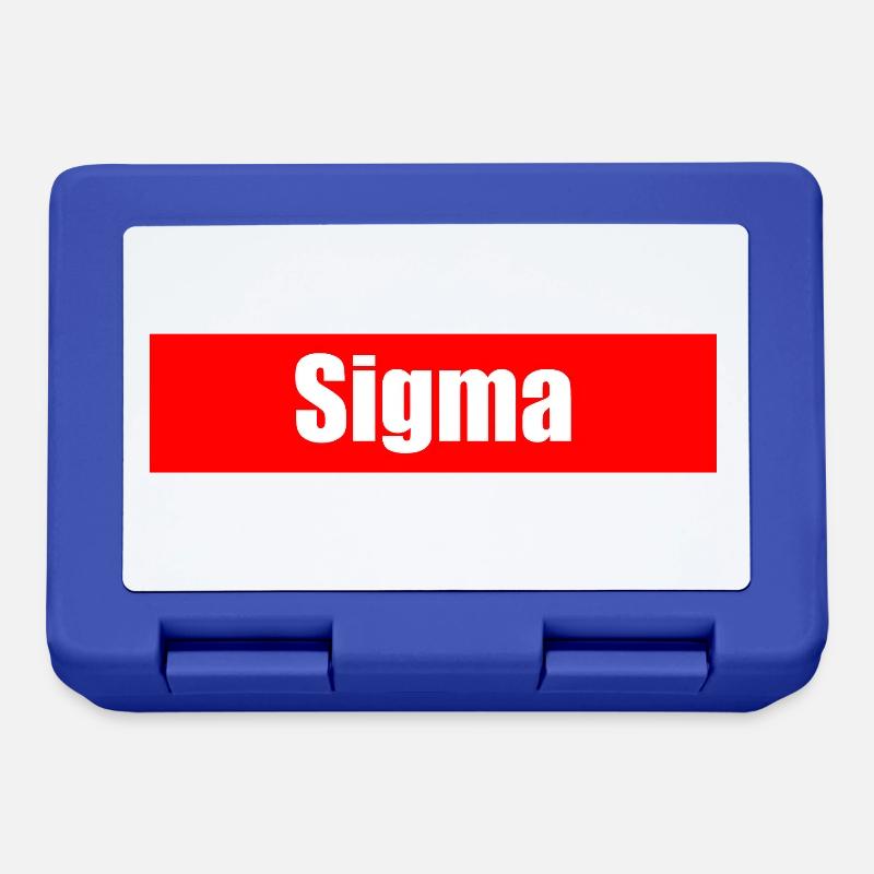 Sigma - Boîte à goûter - bleu royal