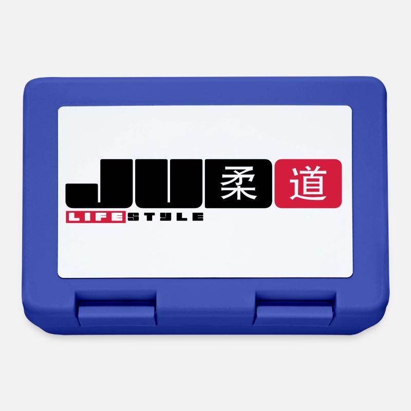 judo - Boîte à goûter - bleu royal