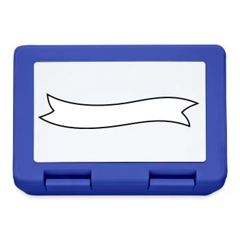 Banner flag flag - Lunchbox - royal blue - Front