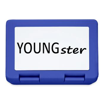 Youngster Jugendlicher Jugend Jugendliche - Brotdose - Royalblau - Vorne