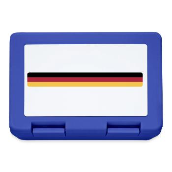 Deutschland - Boîte à goûter - bleu royal - Devant