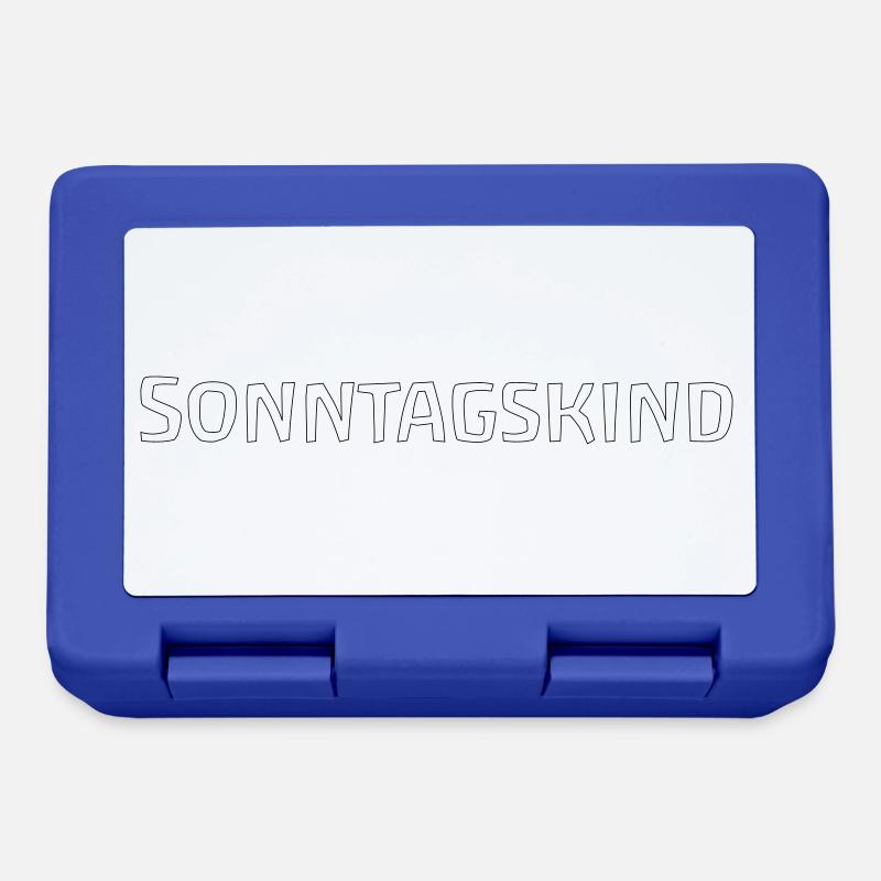 Sonntagskind - Brotdose - Royalblau