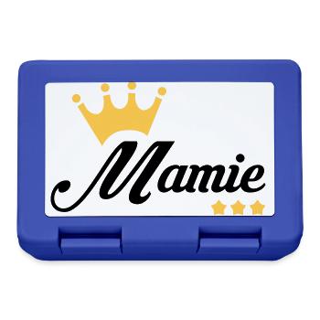 Großmütter / Oma / Mami / Großmutter / Mamy - Brotdose - Royalblau - Vorne