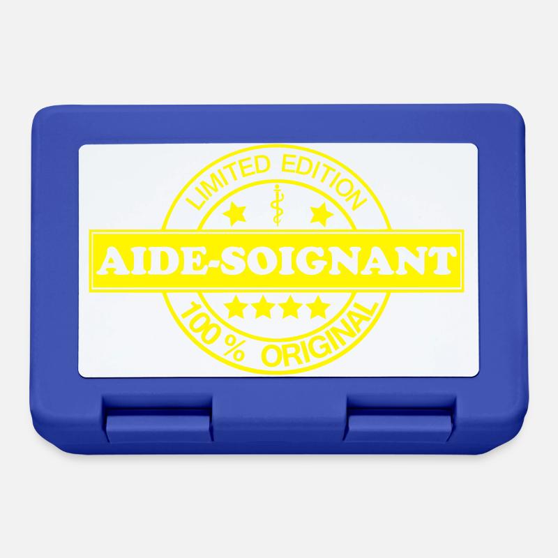 aide-soignant limited edition - Boîte à goûter - bleu royal