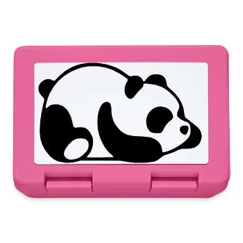 Baby-Panda - Brotdose - Pink - Vorne